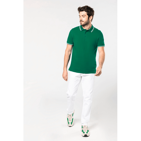 Kariban | Short sleeve pique knit polo shirt